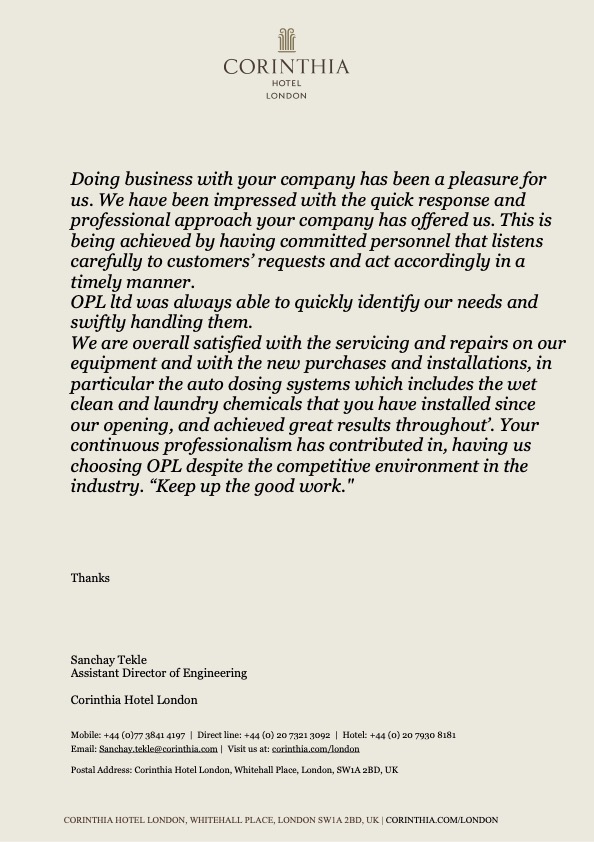 commercial laundry equipment